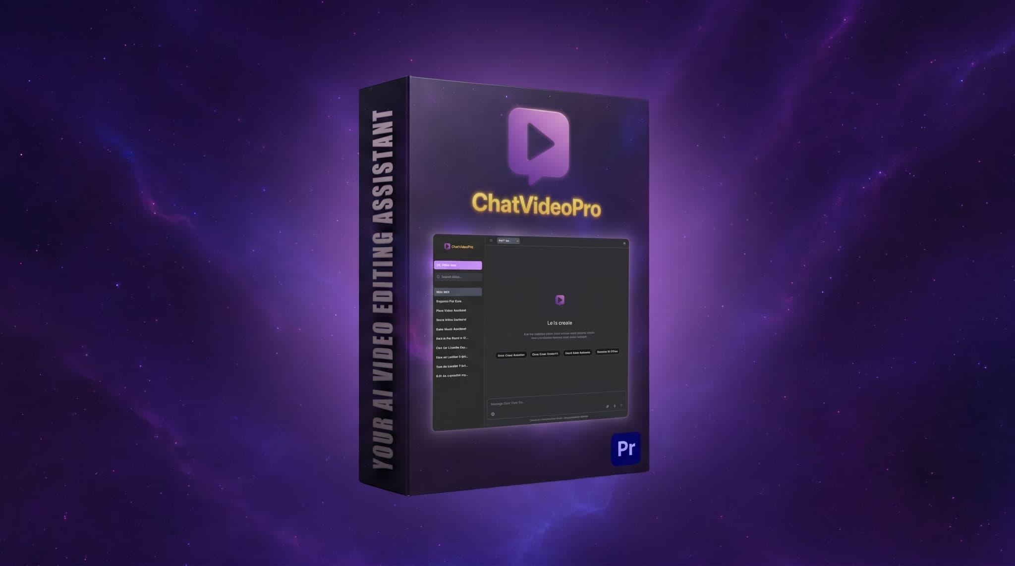Chat Video Pro Pricing — $149.99 Lifetime AI Editing