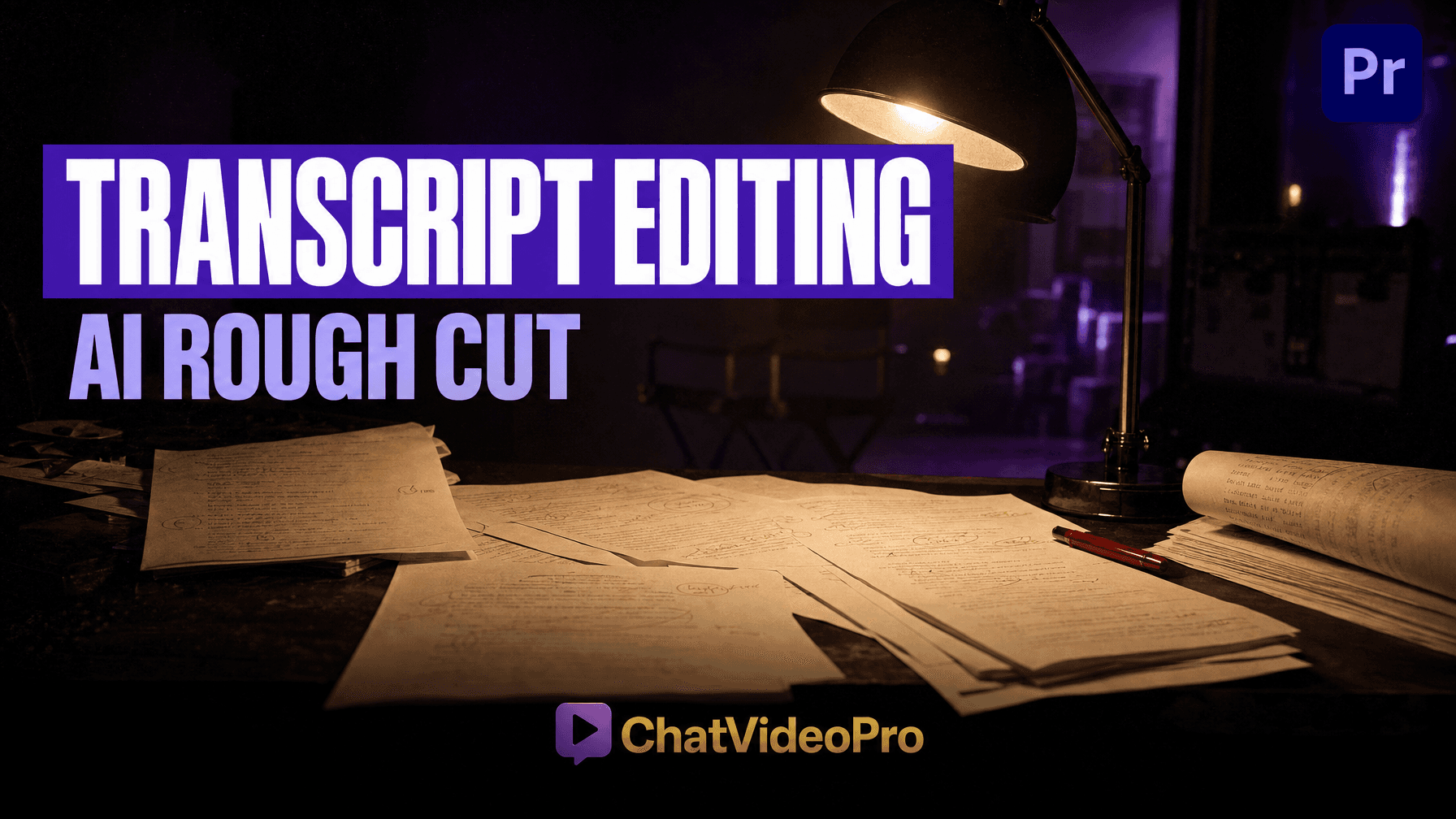 Chat Video Pro blog: transcript based editing workflow