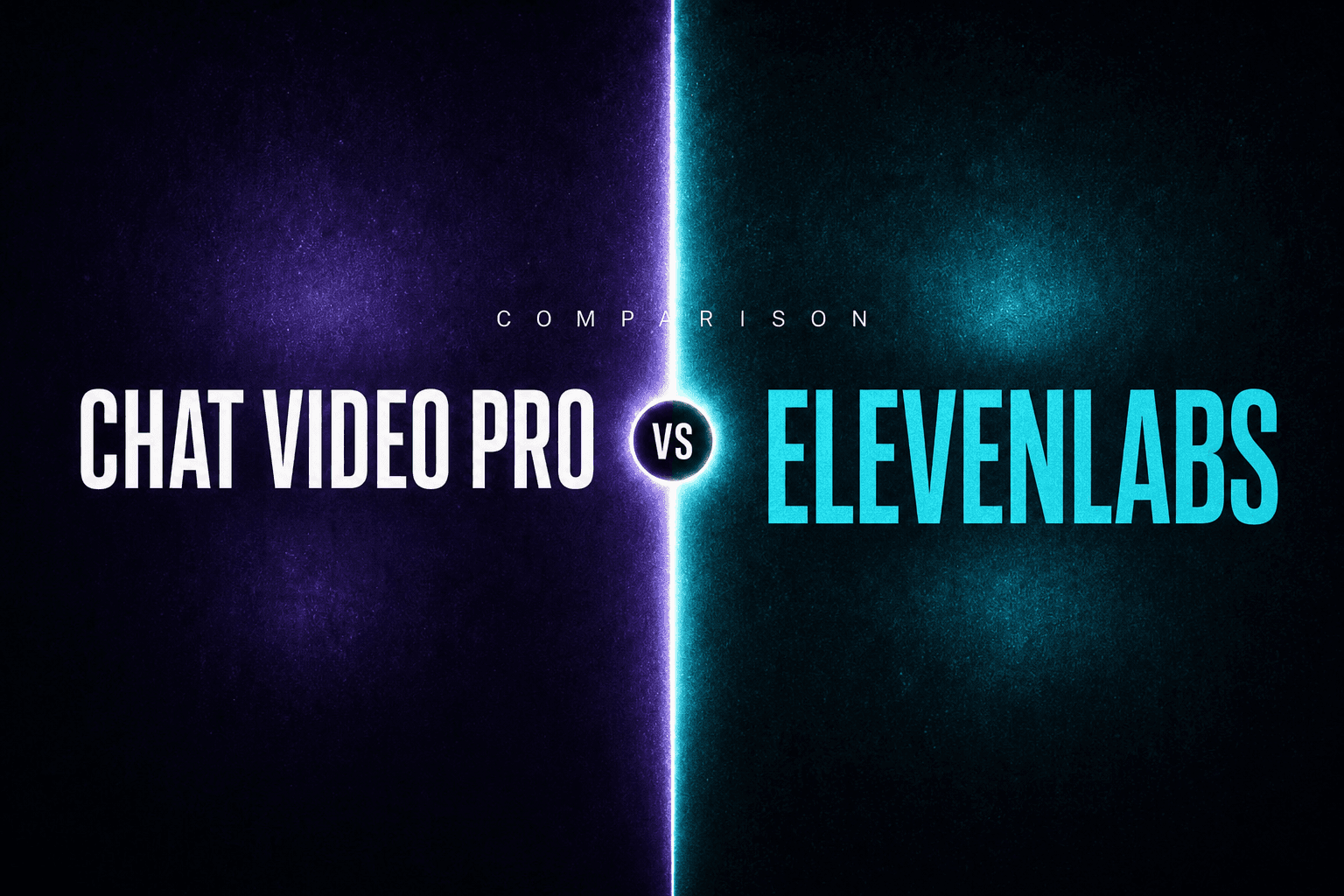 ElevenLabs vs Chat Video Pro — comparison hero