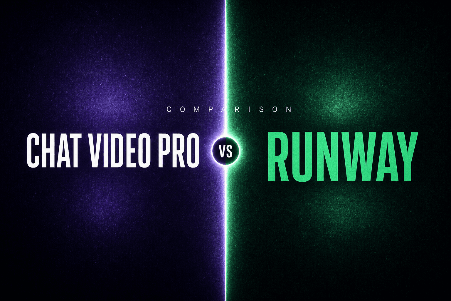 Runway vs Chat Video Pro — comparison hero