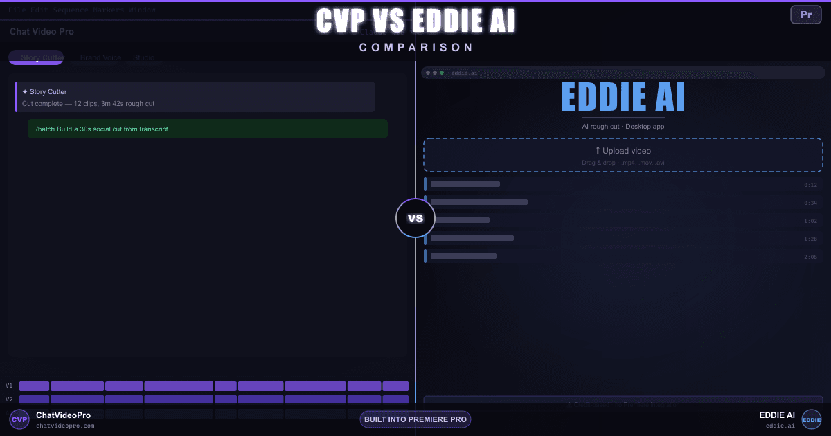 Chat Video Pro vs Eddie AI comparison thumbnail